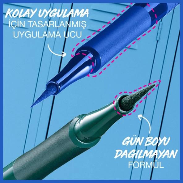 Maybelline New York Hyper Precise All Day Eyeliner- 730 Jungle - 4