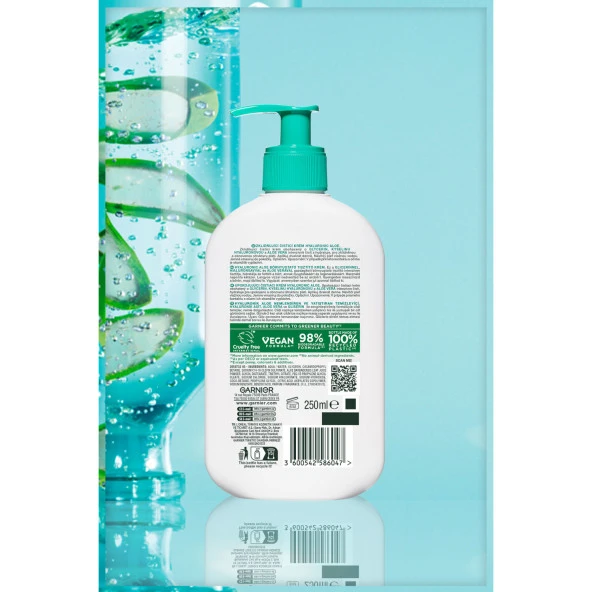 Garnier Hyaluronik Aloe Nemlendiren Ve Yatıştıran Temizleyici 250 Ml - 2