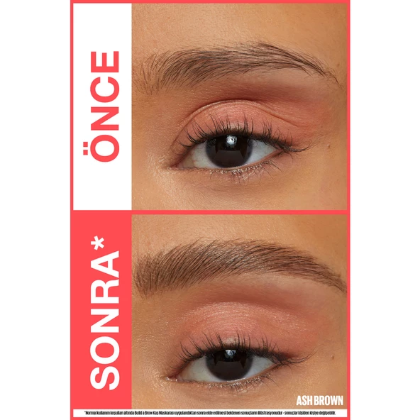 Maybelline New York Build a Brow 2in1 Kaş Kalemi ve Jeli Ash Brown - 3