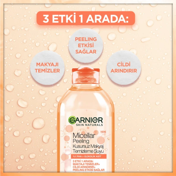 Garnier Micellar Peeling Kusursuz Makyaj Temizleme Suyu 400 ML - 2
