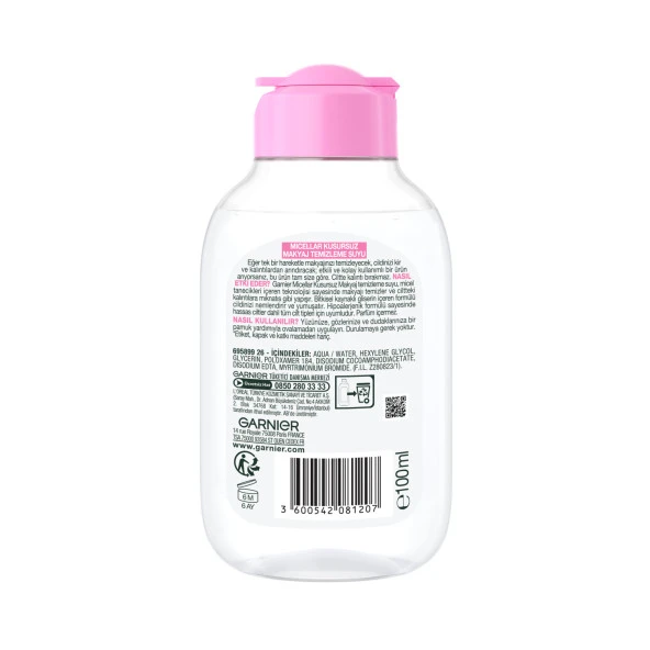 Garnier Micellar Kusursuz Makyaj Temizleme Suyu 100Ml - 2
