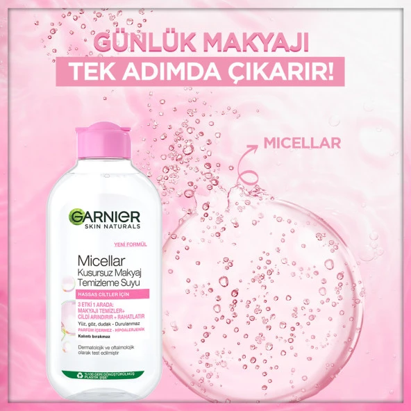 Garnier Micellar Kusursuz Makyaj Temizleme Suyu 200Ml - 4