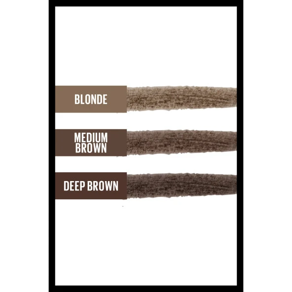 Maybelline New York Tattoo Brow 36H Kaş Kalemi 05 Medium Brown - 12