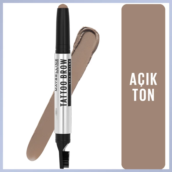 Maybelline New York Tattoo Brow Lift Kaş Kalemi- 01 Blonde (Açık Ton) - 2