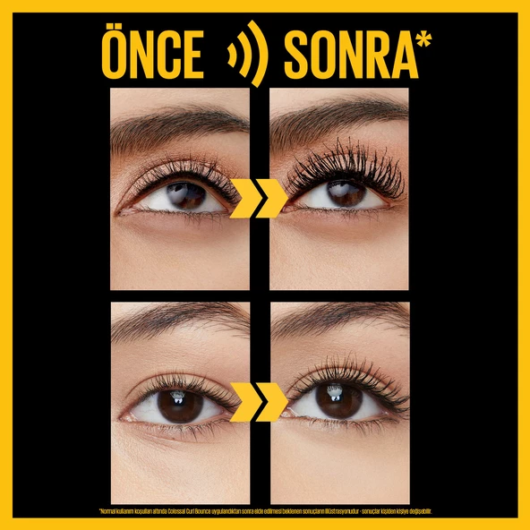 Maybelline New York Colossal Curl Bounce Maskara - Resim 3