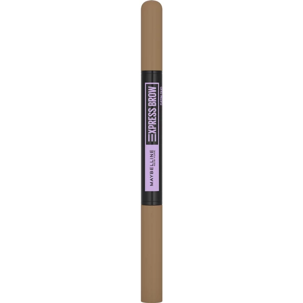 Maybelline New York Express Brow Satin Duo Çift Taraflı Kaş Kalemi - 01 Açık Ton - 2