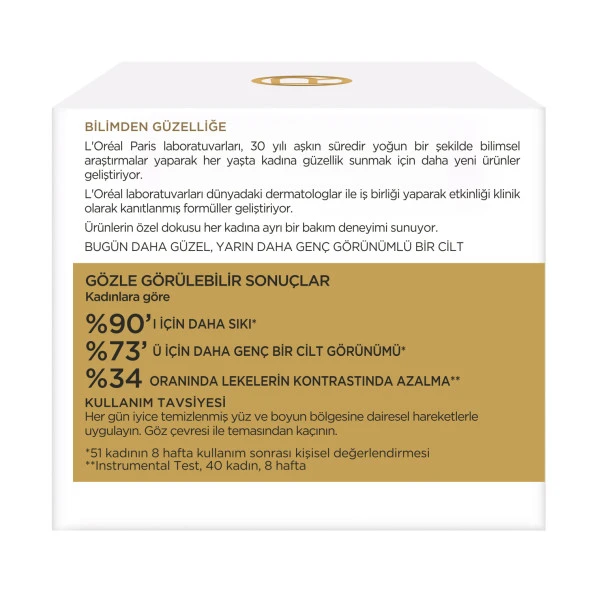 L'oréal Paris Yaş Uzmanı 60+ Kırışıklık Karşıtı Besleyici Krem - 10