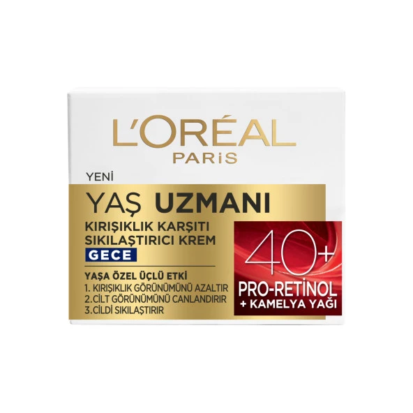 L'oréal Paris Yaş Uzmanı 40+ Kırışıklık Karşıtı Sıkılaştırıcı Gece Kremi - 2