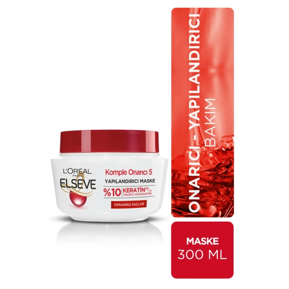 L'Oréal Paris Elseve Komple Onarıcı 5 Maske 300 ml