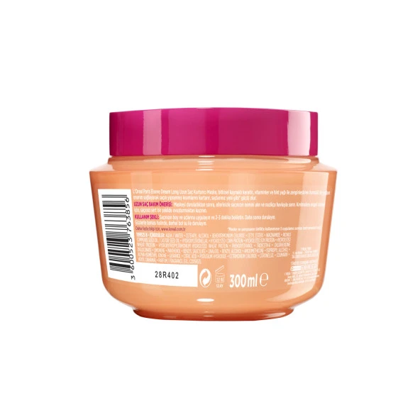 L'oréal Paris Elseve Dream Long Uzun Saç Kurtarıcı Maske 300Ml - 2