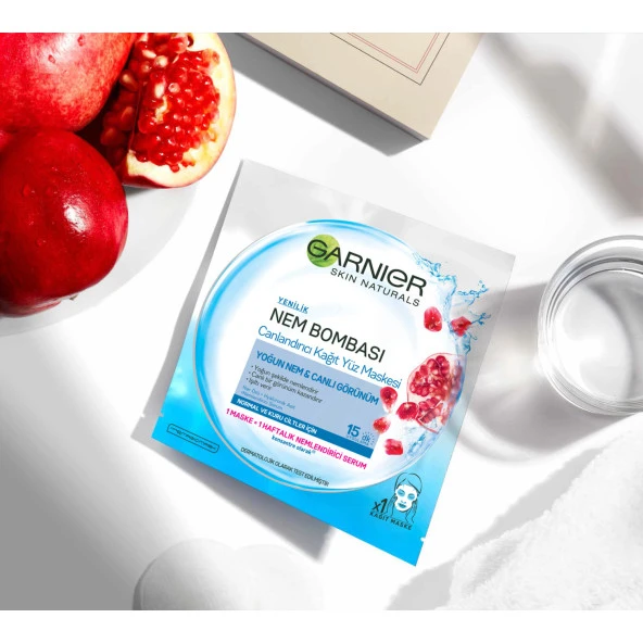 Garnier Nem Bombası Canlandırıcı Kağıt Maske 32GR - 5