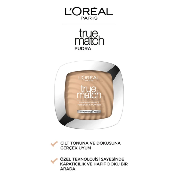 L'Oréal Paris True Match Pudra 3.D/3.W Golden Beige - 4
