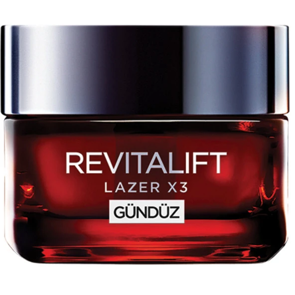L'Oréal Paris Revitalift Lazer X3 Yoğun Yaşlanma Karşıtı Gündüz Bakım Kremi 40-60 yaş - Resim 2