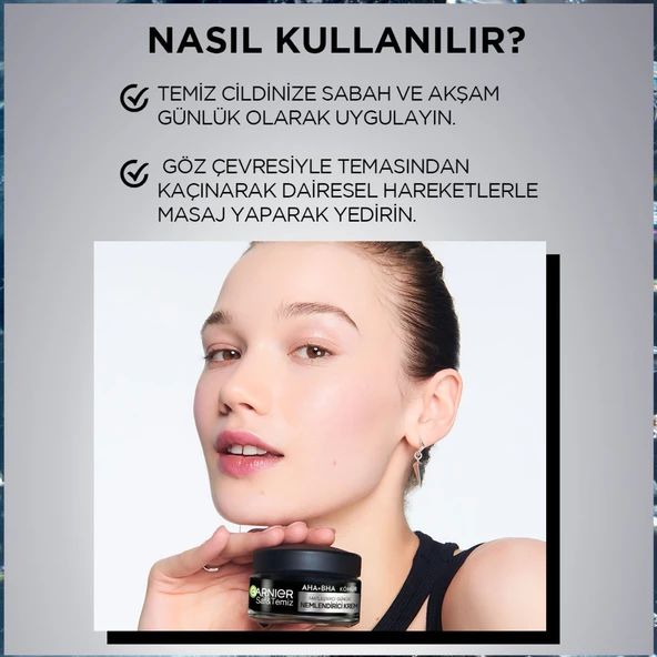 Garnier Saf Ve Temiz Kömür Matlaştırıcı Günlük Nemlendirici Krem 50Ml - 6