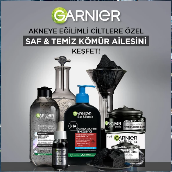 Garnier Saf Ve Temiz Kömür Matlaştırıcı Günlük Nemlendirici Krem 50Ml - 8