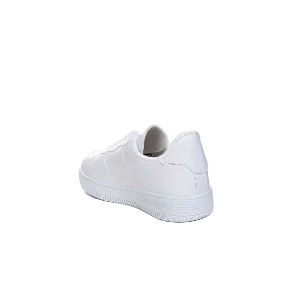Zerd Cilt Beyaz Renk Nefes Alır Sneakers Yürüyüş Ayakkabısı Günlük Ayakkabı - 3