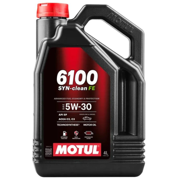 Motul 6100 Syn-Clean Fe 5W-30 Dpf Partiküllü Acea C2-C3 Motor Yağı 4 L