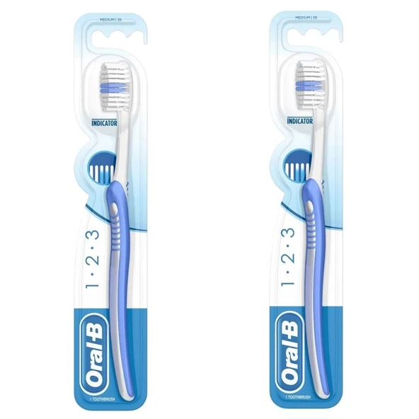 Oral-B Indicator 35 Medium Diş Fırçası 2 Adet