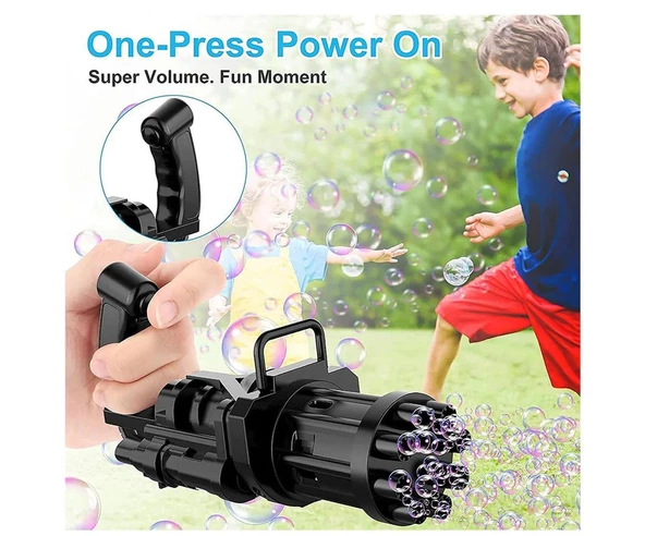 Bubble Machine Pilli Köpük Tabancası - 4