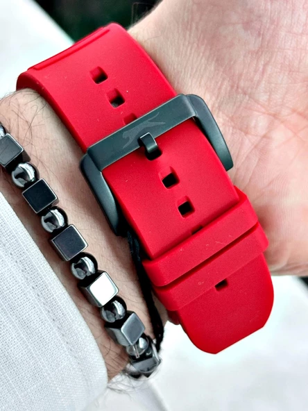 Slazenger SL.09.2208.2.04 Kare Kasa XXL Erkek Kol Saati - Resim 3