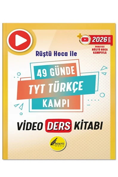 49 Günde TYT Türkçe Video Kamp Kitabı ve Ders Notları - Rehber Matematik - 2