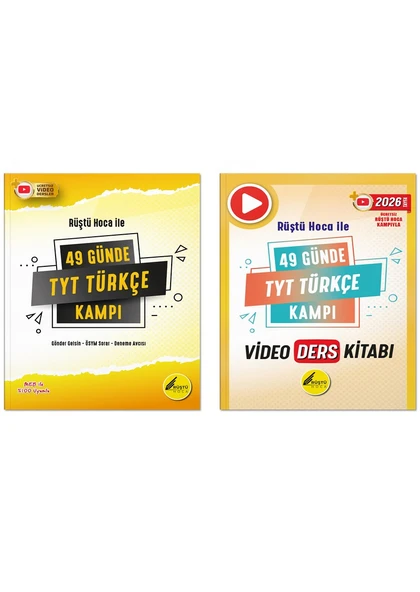 49 Günde TYT Türkçe Video Kamp Kitabı ve Ders Notları - Rehber Matematik
