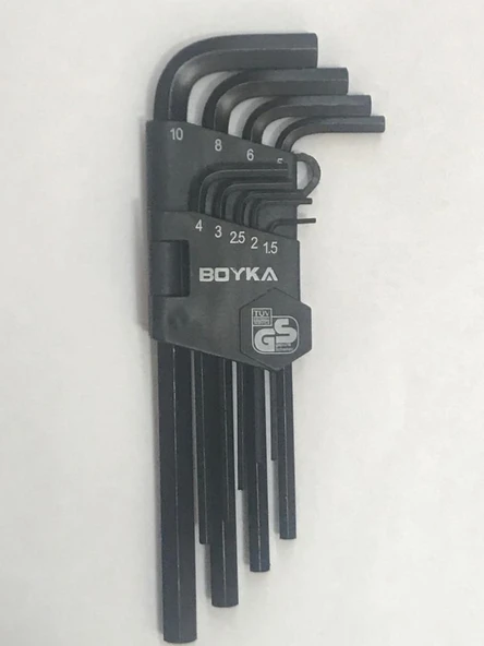 Boyka 9 Parça Düz Uzun Alyan Takımı Allen ürün görseli