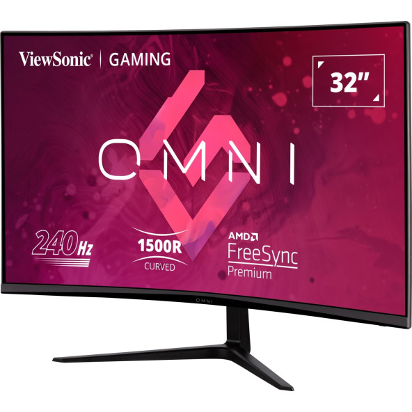 Viewsonic VX3219-PC-MHD 31.5 1920X1080 240Hz 1ms HDMI Dp Curved LED Monitör