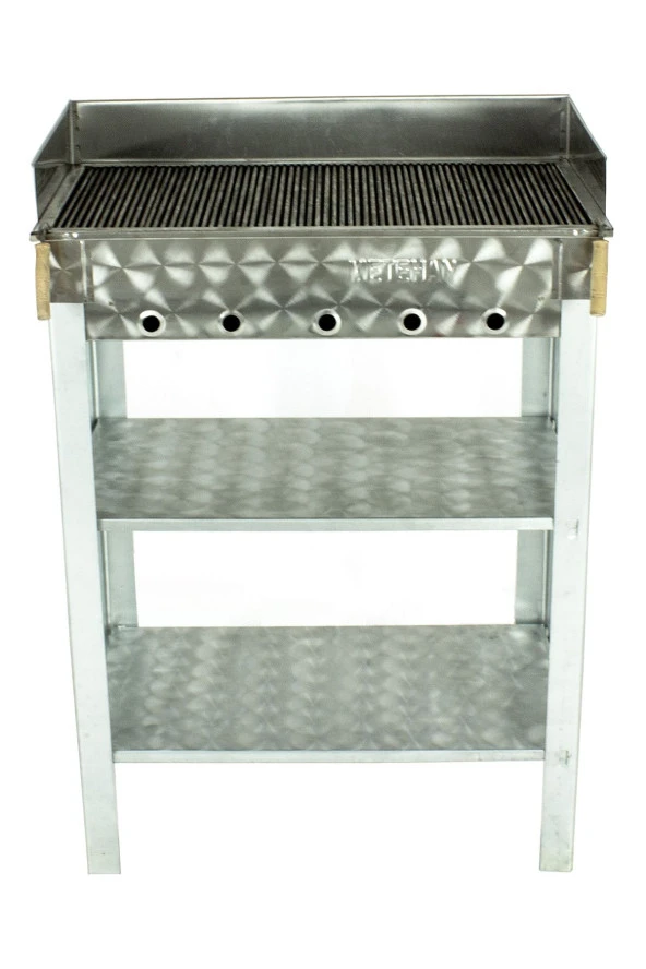 Battal Boy Pervazlı Maltız Izgaralı Krom Mangal Mth-230 - Resim 3