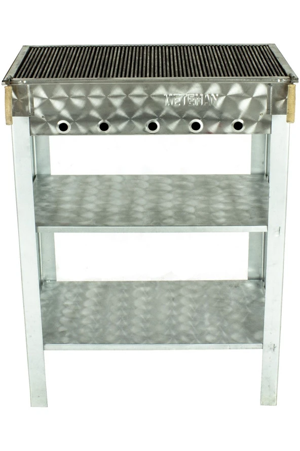 Battal Boy Maltız Izgaralı Krom Mangal Mth-224 - Resim 3