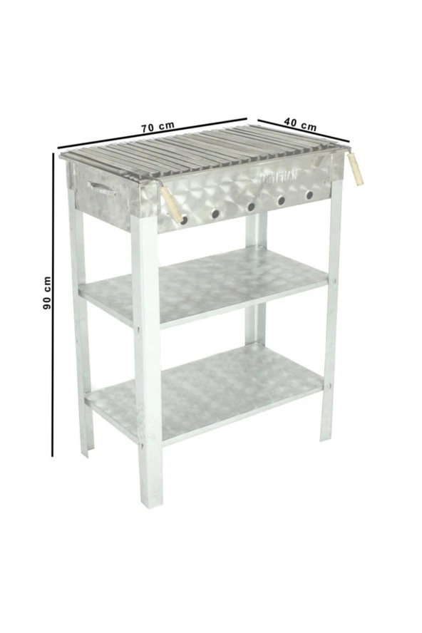 Battal Boy Lama Izgaralı Mangal Mth-223 - Resim 4