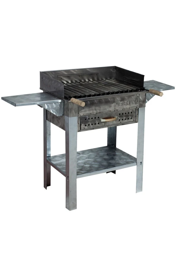 Mth-195 Pervazlı Kanatlı Çekmeceli Lama Izgaralı Mangal ürün görseli