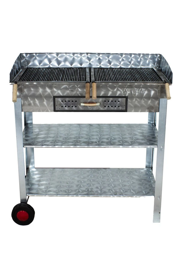 Mth-208 Geniş Aile Boy Çekmeceli Pervazlı Maltız (2 Tekerlekli) - Resim 2