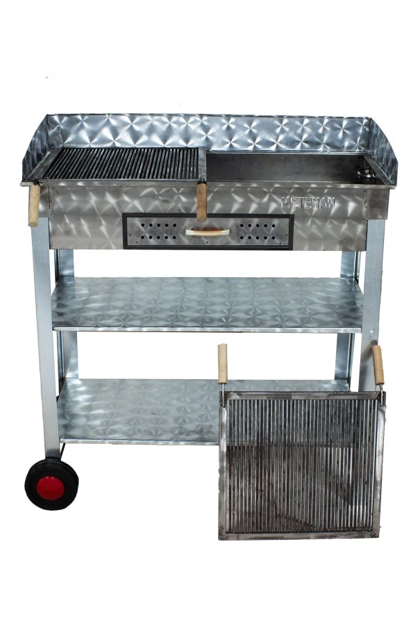 Mth-208 Geniş Aile Boy Çekmeceli Pervazlı Maltız (2 Tekerlekli) - Resim 3