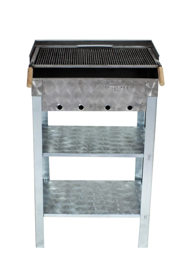 Mth-10 Battal Boy Pervazlı Maltız Izgaralı Mangal - Resim 3