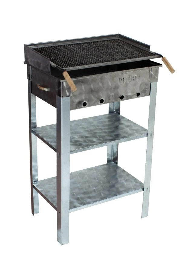 Mth-10 Battal Boy Pervazlı Maltız Izgaralı Mangal - Resim 5