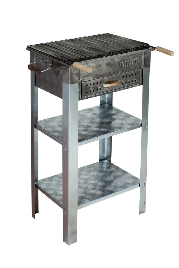 Mth-95 Battal Boy Çekmeceli Lama Izgaralı Mangal ürün görseli