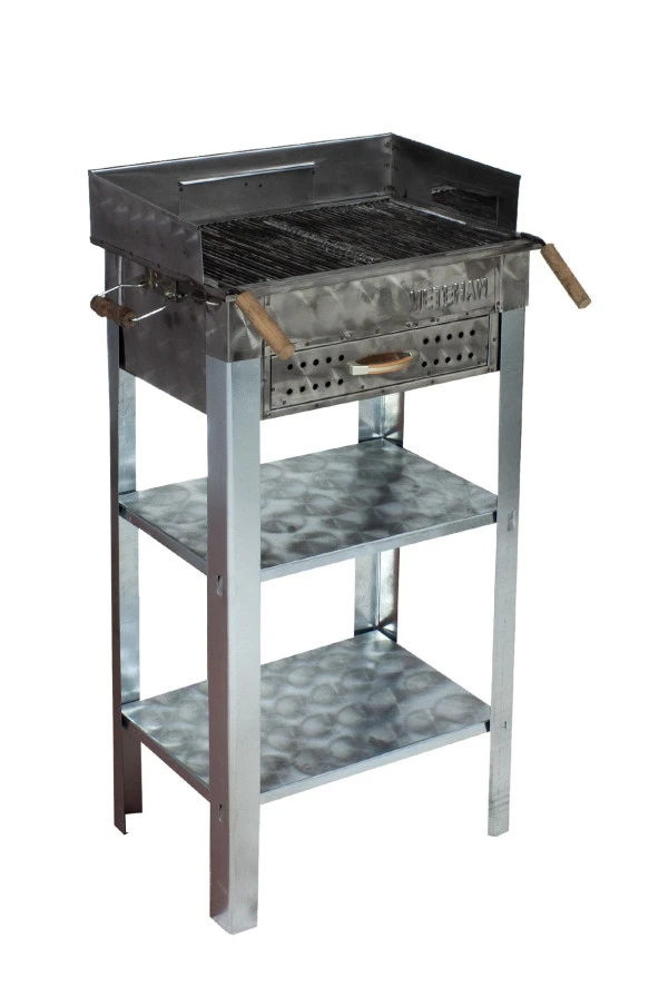 Mth-102 Battal Boy Pervazlı Çekmeceli Maltız Izgaralı Mangal ürün görseli