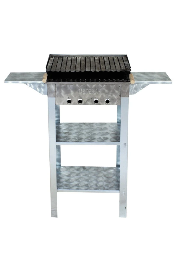 Mth-77 Battal Boy Pervazlı Kanatlı Lama Izgaralı Mangal - Resim 2