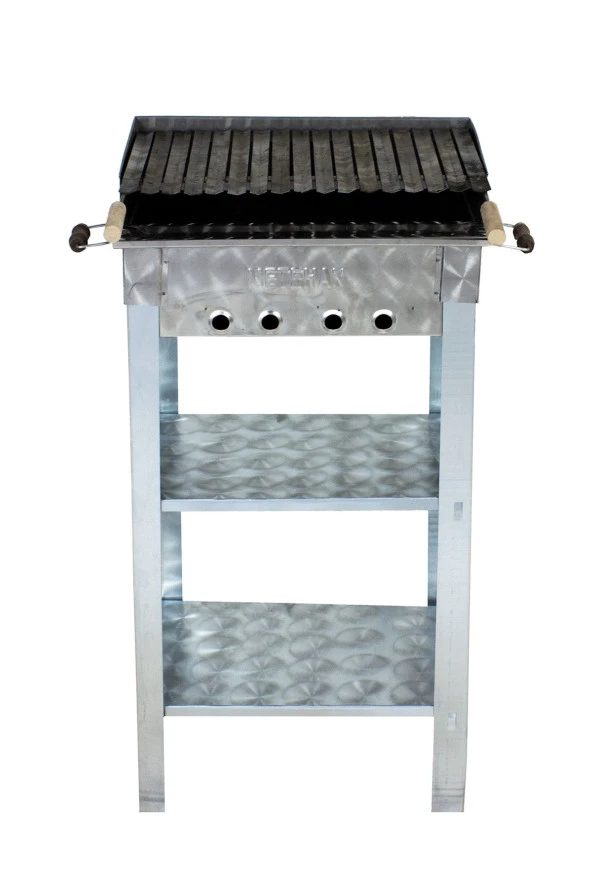 Mth-71 Battal Boy Pervazlı Lama Izgaralı Mangal - Resim 3