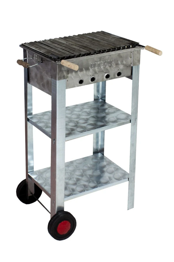 Mth-63 Battal Boy Lama Izgaralı Mangal (2 Tekerlekli) ürün görseli