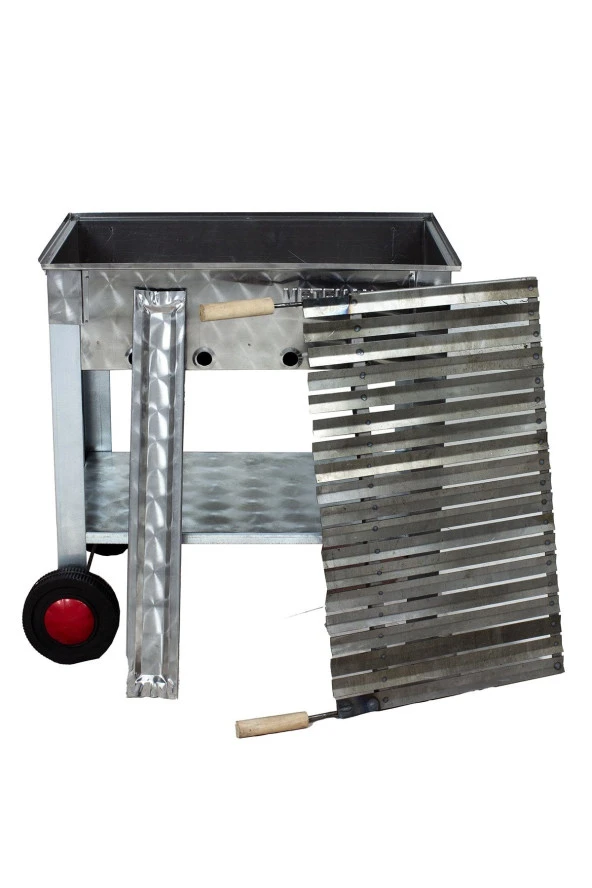 Mth-121 Lama Izgaralı Mangal (2 Tekerlekli) - Resim 2