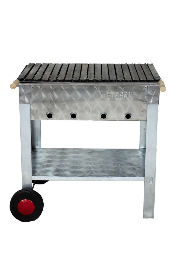 Mth-121 Lama Izgaralı Mangal (2 Tekerlekli) - Resim 3