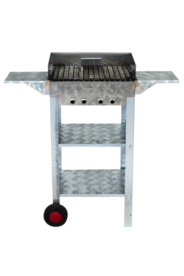 Mth-75 Battal Boy Pervazlı Kanatlı Lama Izgaralı Mangal (2 Tekerlekli) ürün görseli