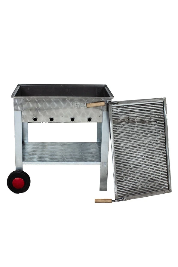 Mth-122 Maltız Izgaralı Mangal (2 Tekerlekli) - Resim 2