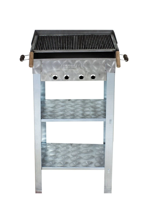 Mth-72 Battal Boy Pervazlı Maltız Izgaralı Mangal - 4