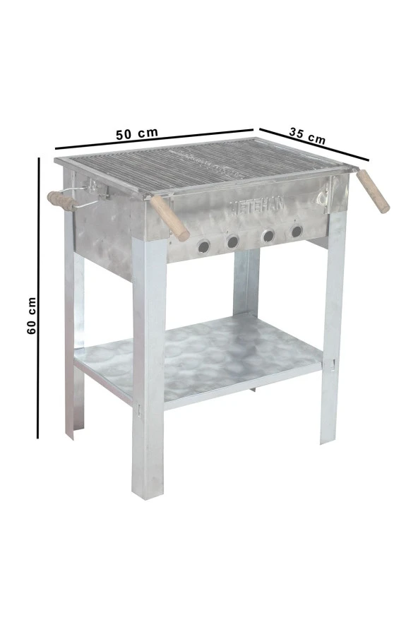 Mth-166 Maltız Izgaralı Mangal - Resim 3