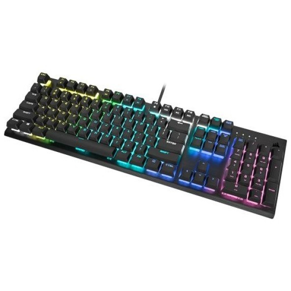 Corsair K60 RGB Pro CH-910D019-TR TR Cherry Viola Switch Kablolu Mekanik Oyuncu Klavyesi