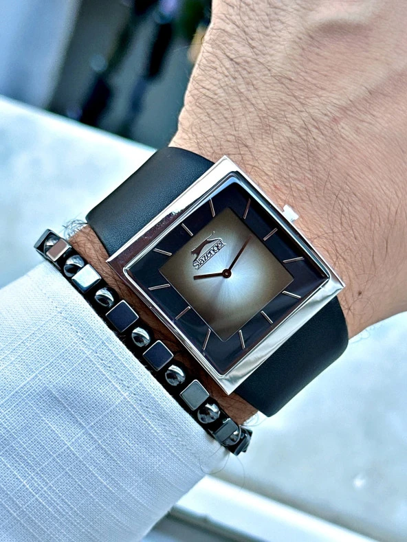 Slazenger SL.09.2210.1.05 Deri Kordon Erkek Kol Saati - Resim 2