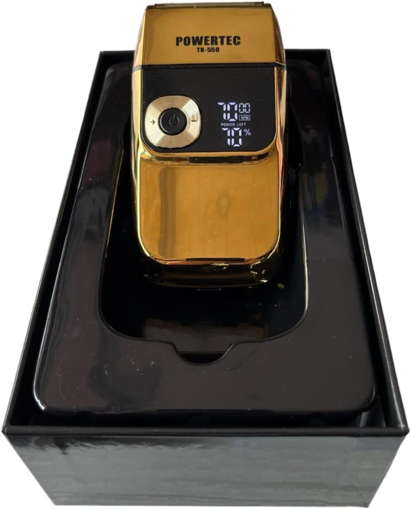 TR-550 Digital Günlük Sakal Makinesi, Altın